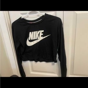 Nike crop long sleeve